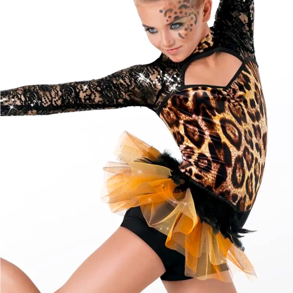 Weissman SC leopard dance costume